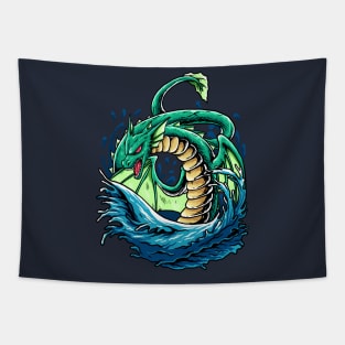 leviathan king of the sea Tapestry