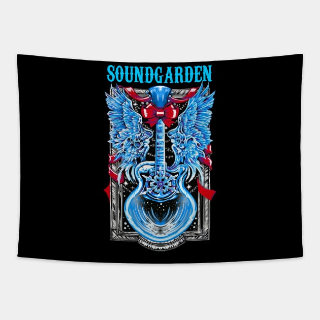 SOUND GARDEN BAND Tapestry by Pastel Dream Nostalgia