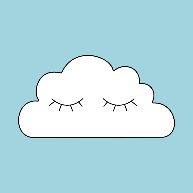 Cute Sleepy Cloud by Pare-Cliche