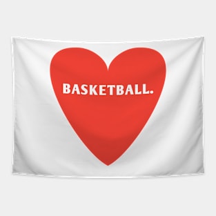 Baseball team, I Love Basketball Tapestry