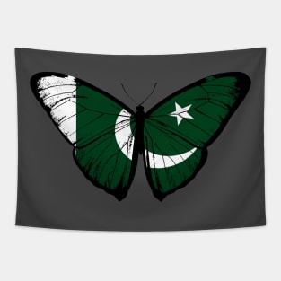 Vintage Pakistan Butterfly Moth | Pray For Pakistan and Stand with Pakistan Tapestry