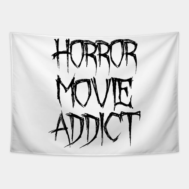 Horror Movie Addict Tapestry by LunaMay