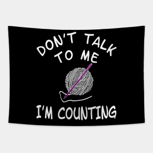 Knitting crochet wool counting gift Tapestry