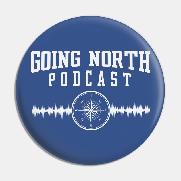 Going North Podcast Shockwave Compass Pin by Northbound To Your Success