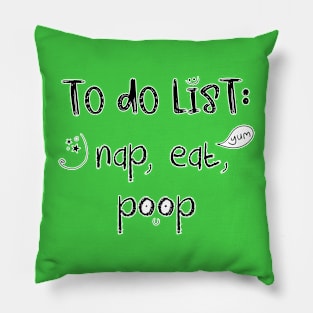 My To Do List Pillow