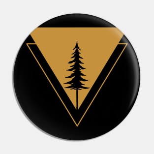 Pine - Small Chest Design Pin