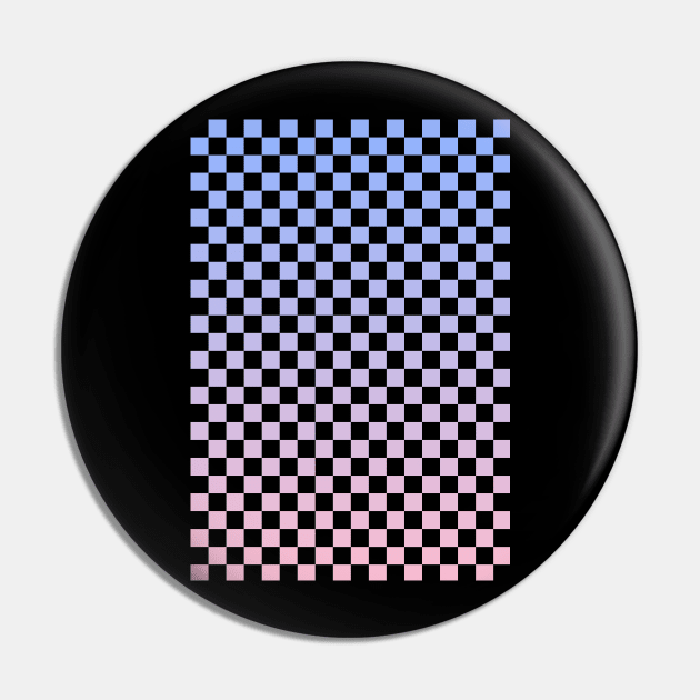 Sunset Grid Pin by chromakei