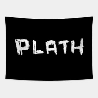 Plath, handwritten font Tapestry