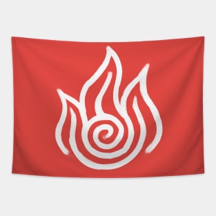 Fire Nation - Monochrome Tapestry