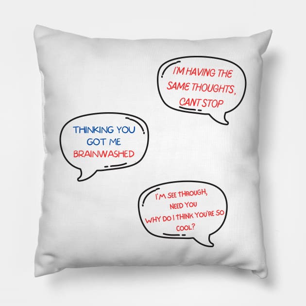 BRAINWASHED Pillow by RexieLovelis