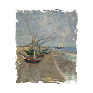 van gogh fishing boats T-Shirt