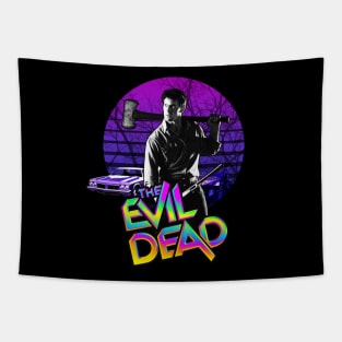 The Evil Dead - retrowave Tapestry