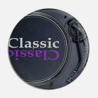 Turntable Classic Pin