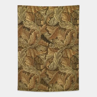 Acanthus Leaves by William Morris, Vintage Textile Art Tapestry