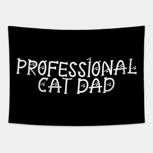 Professional Cat Dad Tapestry