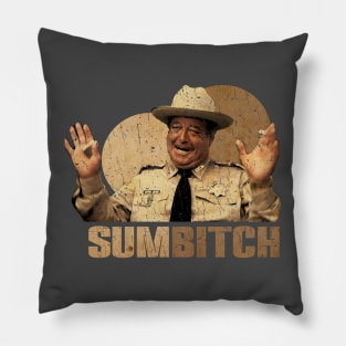 The sheriff relaxed Pillow