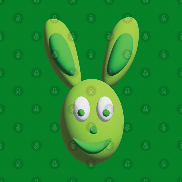 Green Rabbit by murshid