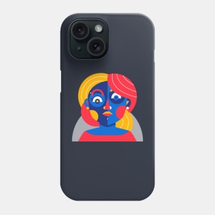 Woman Flat Design Phone Case