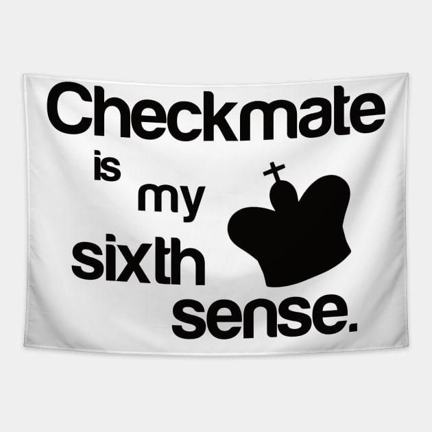 checkmate - chess player Tapestry by SpassmitShirts