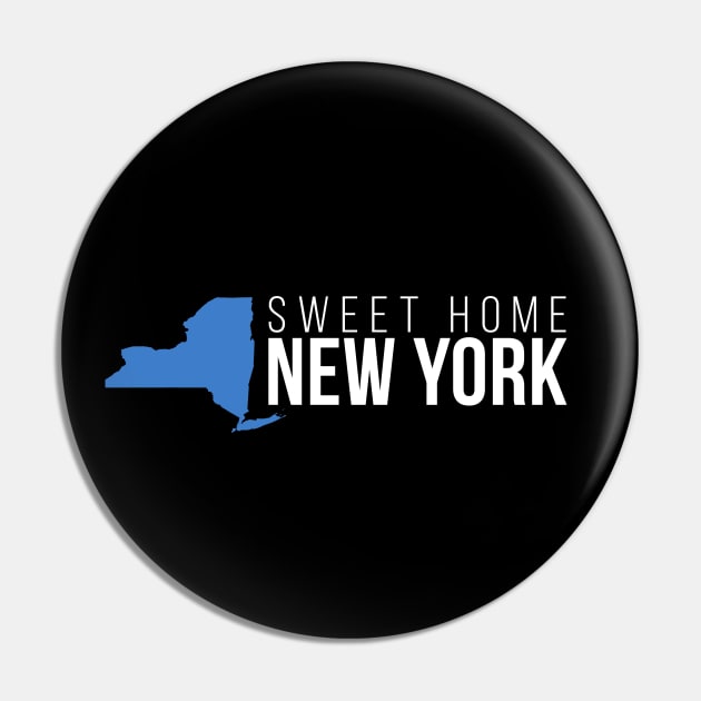 New York Sweet Home Pin by Novel_Designs