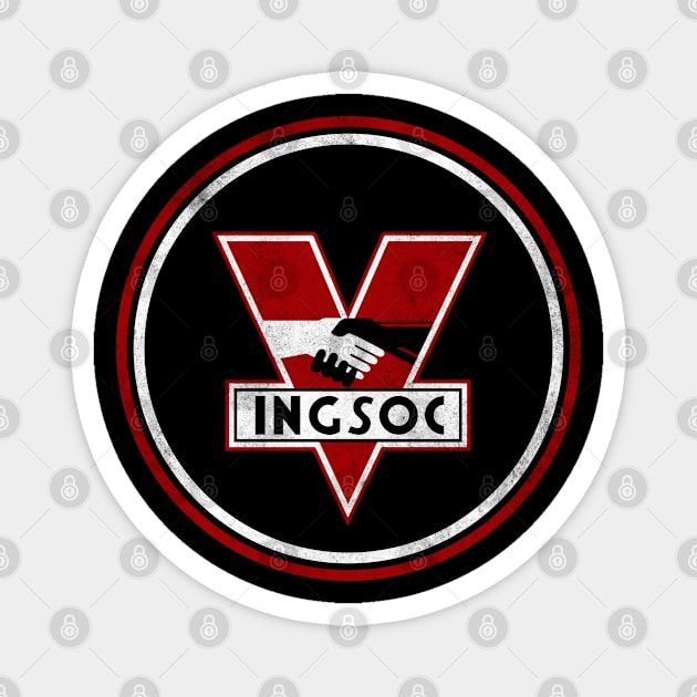 INGSOC 1984 Magnet by deadright