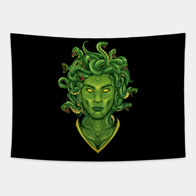 Modified Medusa Tapestry by Austin Plug & Tunnel Co. 