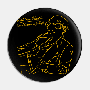 PT - Can I Borrow A Feeling - Outline Gold Pin