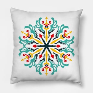 Inspirational MANDALA T-SHIRT MANDALA 006 color Pillow