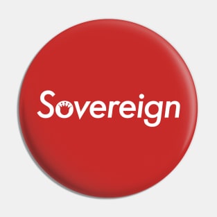 Sovereign White Pin