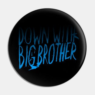 Down With Big Brother II Pin