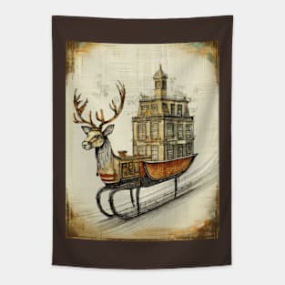 Steampunk Workshop Tapestry