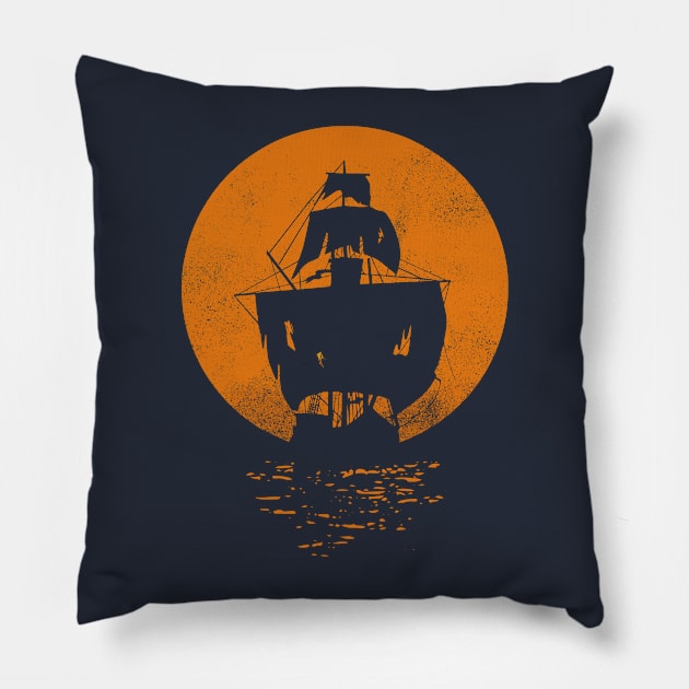 Pirate Ship Pillow by Andreeastore  