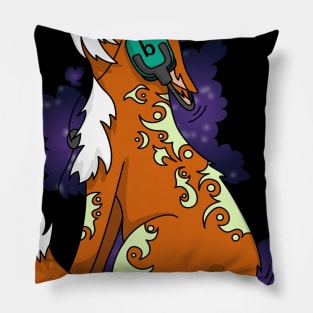 music fox Pillow