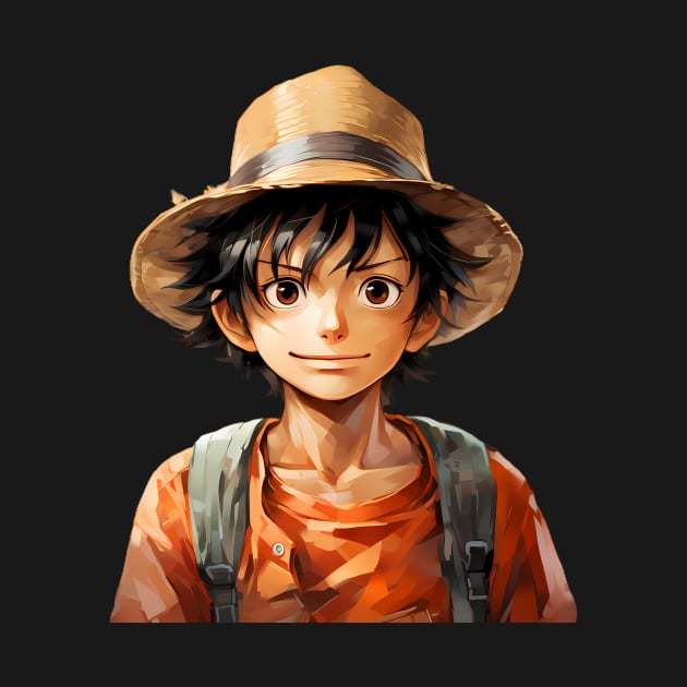 Reimagined Monkey D. Luffy from One Piece.png by Keciu's Shop