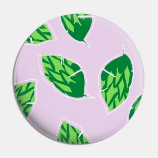 LAVENDER LEAFY PATTERN Pin