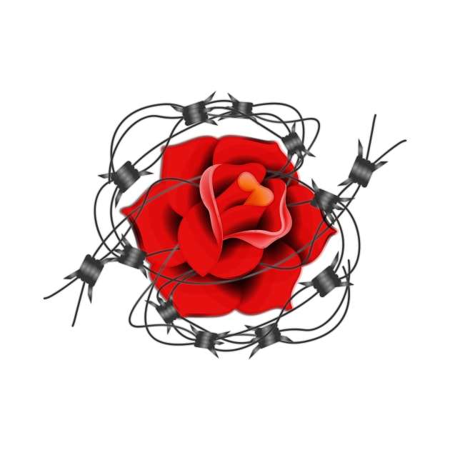 Tangled Rose by HelenDesigns