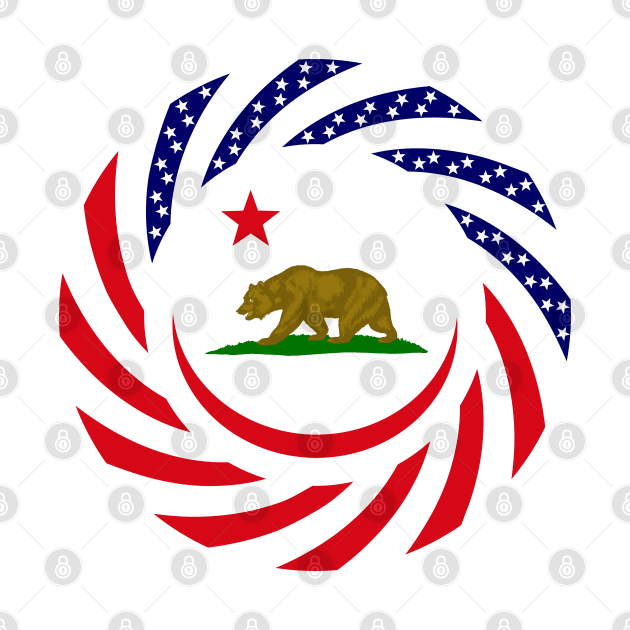 Californian Murican Patriot Flag Series by Village Values