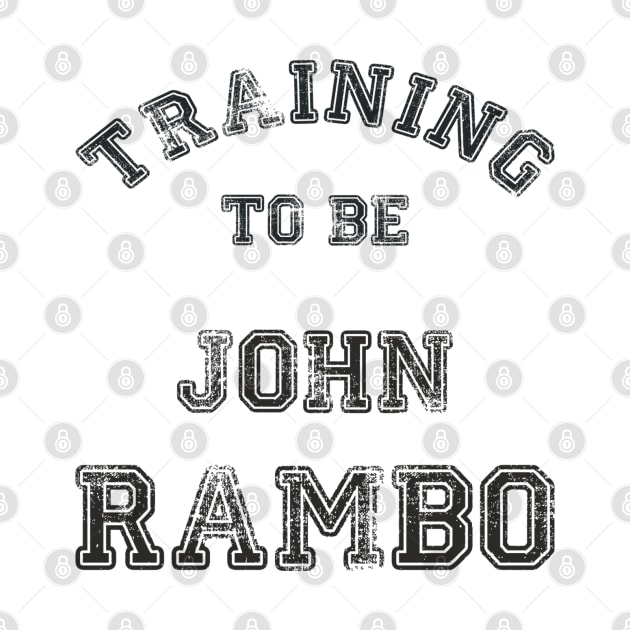 Training to be John Rambo by LordDanix