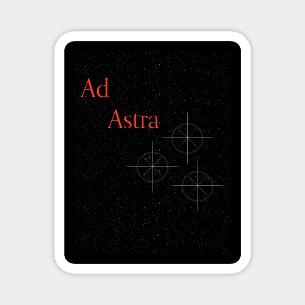 Ad Astra Magnet by Scrap Heap Shop