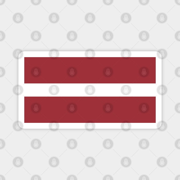 Flag of Latvia Magnet by COUNTRY FLAGS