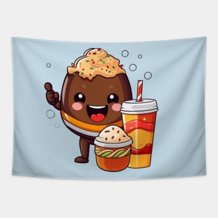 kawaii  junk food T-Shirt cute  funny Tapestry