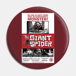 "The Giant Spider" poster Pin