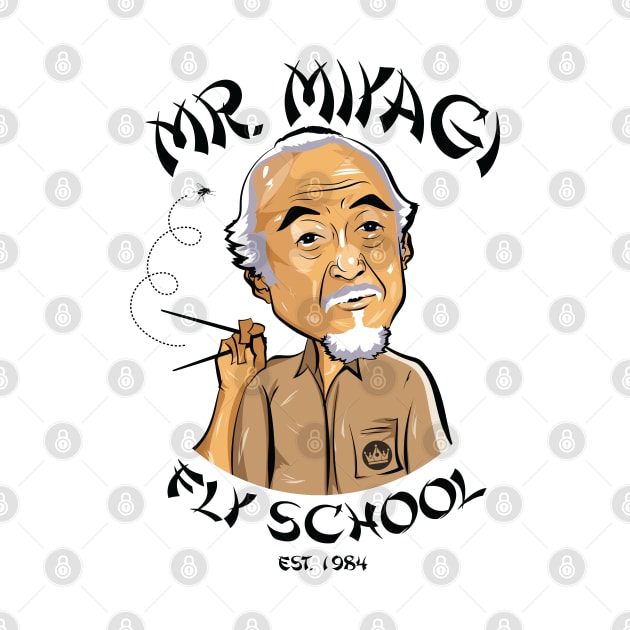 Mr. Miyagi by portraiteam