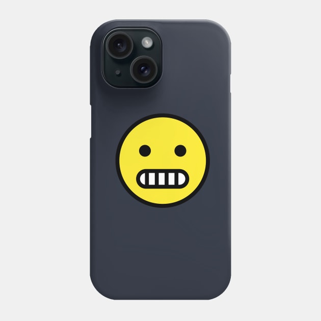 Worrying Emoji Phone Case by Quotes2Wear