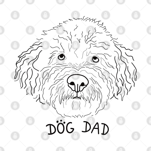 Dog Dad by Libujos