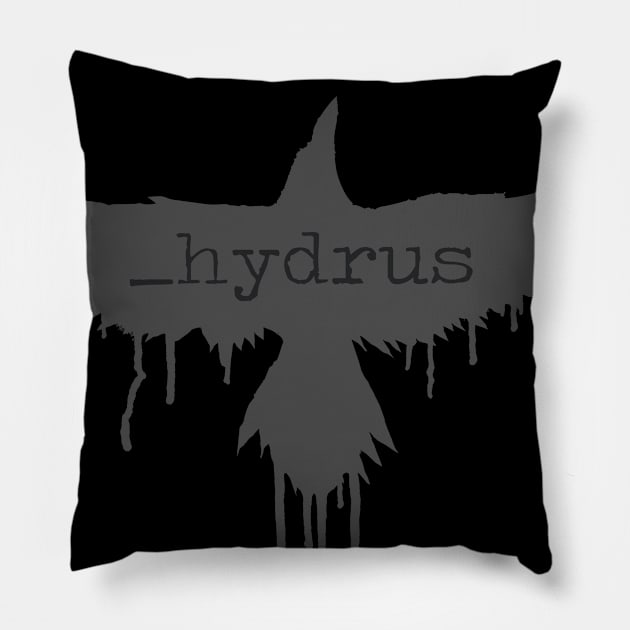 Hydrus Raven Pillow by Hydrus