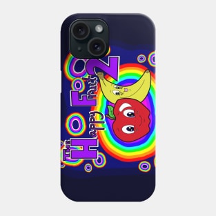 The Happy Fruit Rainbow Phone Case