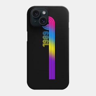 1989 Retro Vintage Old School Design Phone Case