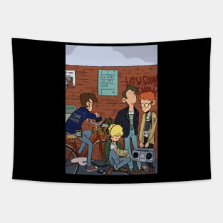 Joy Division With Friend Tapestry