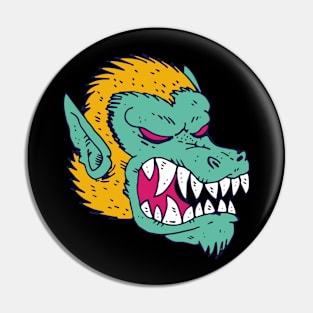 voracious werewolf Pin